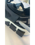 Dolce & Gabbana Black Mesh Sorrento Trekking Sneakers Shoes