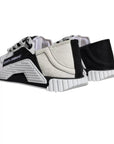 Dolce & Gabbana White Black Low Top NS1 Sneakers Shoes