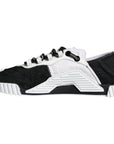 Dolce & Gabbana White Black Low Top NS1 Sneakers Shoes