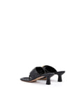 Gucci Mystic Black Nappa Charlotte Leather Sandals