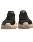 Dolce & Gabbana Black White Daymaster Low Top Sneakers Shoes