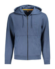 Hugo Boss Blue Cotton Sweater