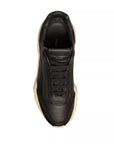 Dolce & Gabbana Black White Daymaster Low Top Sneakers Shoes