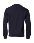 Dolce & Gabbana Dark Blue Logo Crew Neck Pullover Sweater