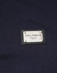 Dolce & Gabbana Dark Blue Logo Crew Neck Pullover Sweater