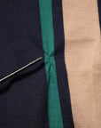 Dolce & Gabbana Multicolor Stripes Crew Neck Pullover Sweater