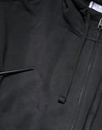 Dolce & Gabbana Black Logo Full Zip Hooded Men Sweatshirt Sweater