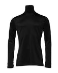 Dolce & Gabbana Black Polyester Turtleneck Pullover Sweater