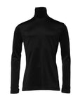 Dolce & Gabbana Black Polyester Turtleneck Pullover Sweater