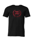 Dolce & Gabbana Black Cotton Embroidered Crew Neck T-shirt