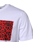 Dolce & Gabbana White Cotton Short Sleeves Crew Neck T-shirt