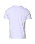 Dolce & Gabbana White Cotton Short Sleeves Crew Neck T-shirt