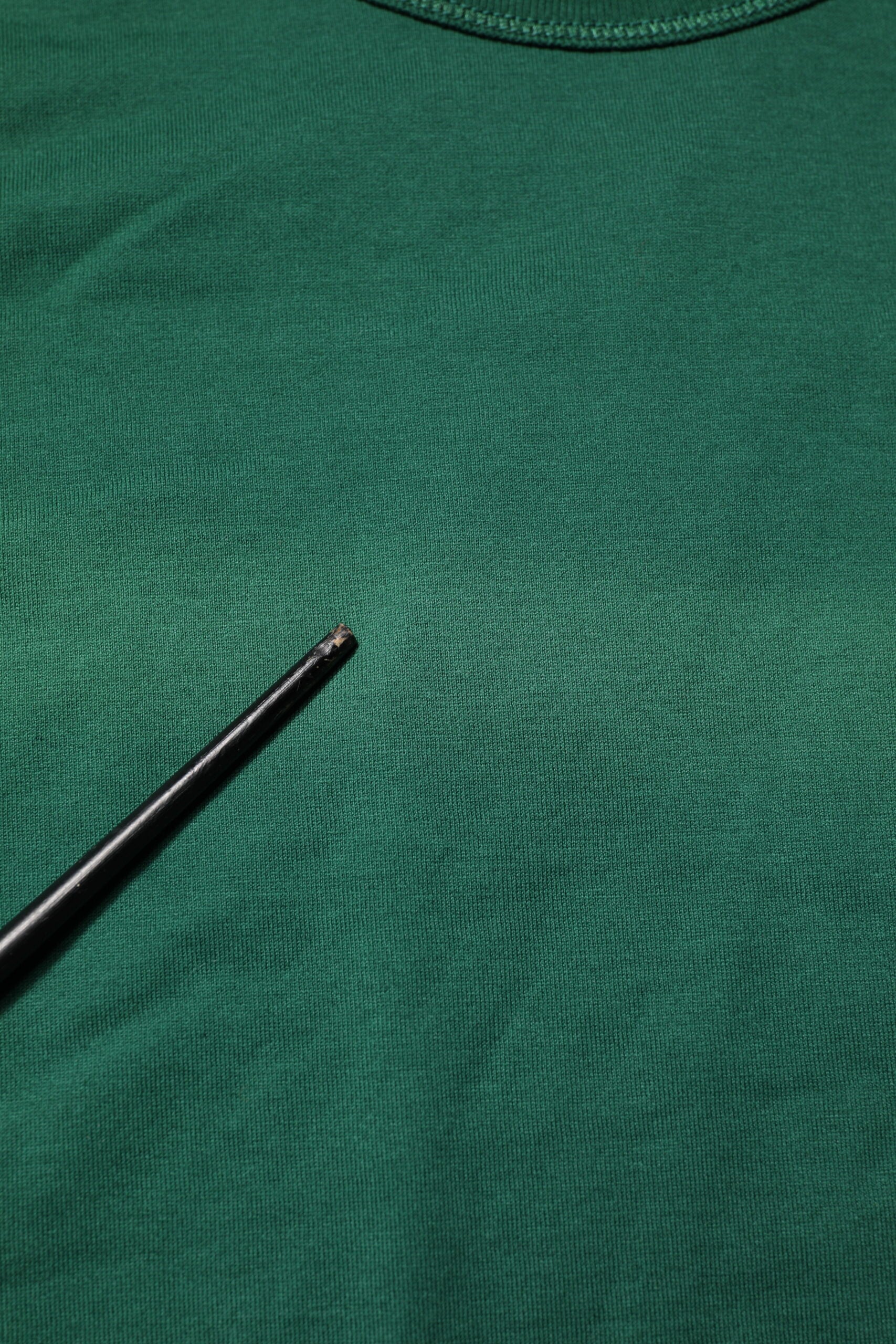 Dolce & Gabbana Green Cotton DG Plaque Round Neck T-shirt