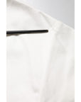Dolce & Gabbana White Cotton DG Embroidery Round Neck T-shirt