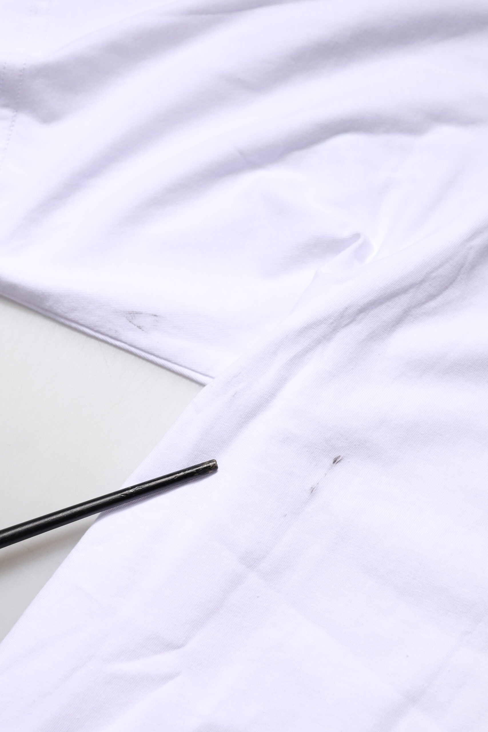 Dolce & Gabbana White Cotton Logo Print Crew Neck T-shirt