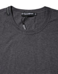 Dolce & Gabbana Dark Gray Short Sleeves Crew Neck T-shirt