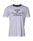 Dolce & Gabbana White DG Logo Print Short Sleeve T-shirt