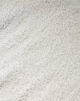 Dolce & Gabbana White Cotton Fleece Crew Neck Sweater