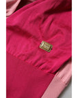Dolce & Gabbana Pink Short Sleeves Buttoned Ascot Collar Top