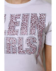 Philipp Plein White Embellished CrewNeck Short Sleeve T-shirt