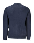 Hugo Boss Blue Cotton Men Sweater