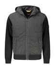 Hugo Boss Black Cotton Men Jacket