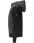 Hugo Boss Black Cotton Men Jacket