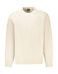 Hugo Boss Beige Cotton Men Sweater