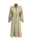 Chloé Cotton gabardine long Trench Coat