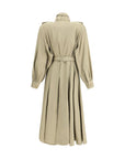 Chloé Cotton gabardine long Trench Coat