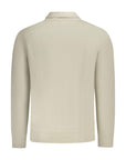 Hugo Boss Beige Cotton Sweater