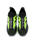 Dolce & Gabbana Black Polyester Sneaker