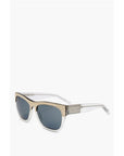 Linda Farrow PHILLIP LIM Wayfarer Sunglasses with Wood Effect Detail