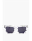 Linda Farrow PHILLIP LIM Wayfarer Sunglasses with Transparent Frame