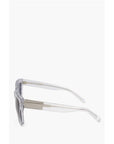 Linda Farrow PHILLIP LIM Wayfarer Sunglasses with Transparent Frame