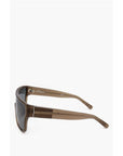 Linda Farrow PHILLIP LIM Shield Sunglasses with See Through Frame