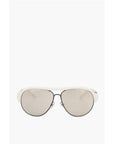 Linda Farrow PHILLIP LIM Aviator Sunglasses wiith Plastic Bridge