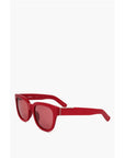 Linda Farrow PHILLIP LIM Wayfarer Sunglasses with Ton-sur-ton Lenses
