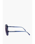 Linda Farrow PHILLIP LIM Aviator Sunglasses with Wood Effect Detail