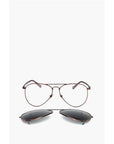 Linda Farrow KRIS VAN ASSCHE Aviator Sunglasses with Removable Mask