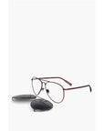 Linda Farrow KRIS VAN ASSCHE Aviator Sunglasses with Removable Mask