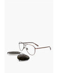 Linda Farrow KRIS VAN ASSCHE Aviator Sunglasses with Removable Mask