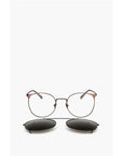 Linda Farrow KRIS VAN ASSCHE Wayfarer Sunglasses with Removable Mask