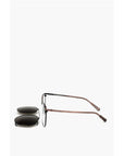 Linda Farrow KRIS VAN ASSCHE Wayfarer Sunglasses with Removable Mask
