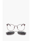 Linda Farrow KRIS VAN ASSCHE Wayfarer Sunglasses with Removable Mask