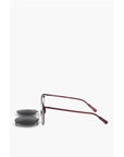 Linda Farrow KRIS VAN ASSCHE Wayfarer Sunglasses with Removable Mask