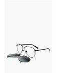 Linda Farrow KRIS VAN ASSCHE Aviator Sunglasses with Removable Mask