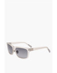 Linda Farrow KRIS VAN ASSCHE Wayfarer Sunglasses with Matte Frame