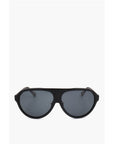Linda Farrow KRIS VAN ASSCHE Aviator Sunglasses with Monochrome Lenses