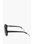 Linda Farrow KRIS VAN ASSCHE Aviator Sunglasses with Monochrome Lenses